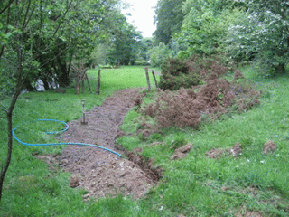 Installation of Polypipe