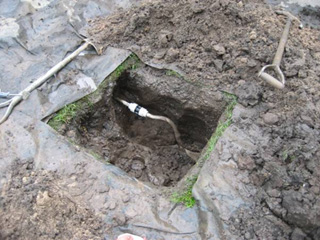 Repair on Lead Pipe